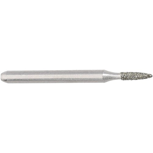 Komet Diamond Bur - 860-010 - Short Flame - High Speed, Friction Grip (FG), 5-Pack