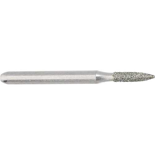 Komet Diamond Bur - 860-012 - Short Flame - High Speed, Friction Grip (FG), 5-Pack