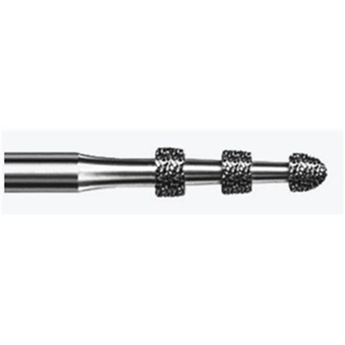 Komet Diamond Bur - 868B-020 - Tapered Depth Marker - High Speed, Friction Grip (FG), 5-Pack