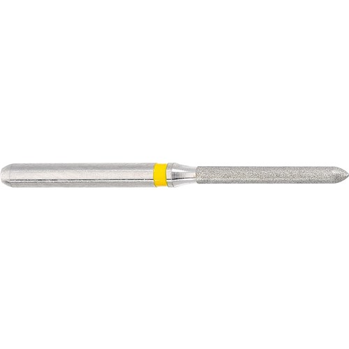 Komet Diamond Bur - 879EF-012 - Torpedo - Extra Fine - High Speed, Friction Grip (FG), 5-Pack