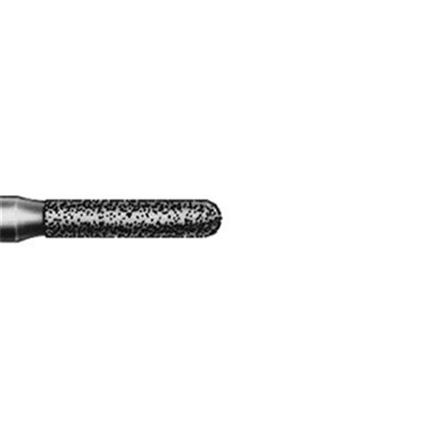 Komet Diamond Bur - 880-018 - Cylinder Round - Straight (HP), 5-Pack