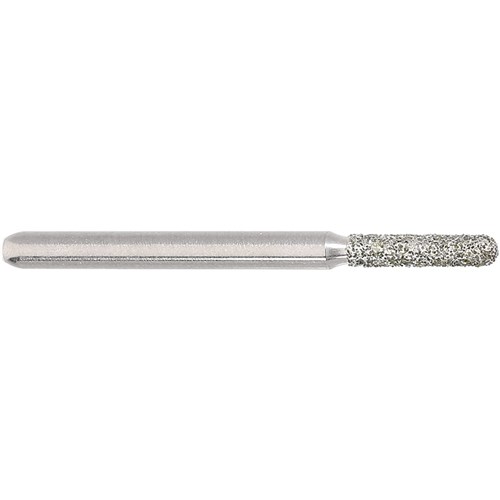 Komet Diamond Bur - 880-014 - Cylinder Round - High Speed, Friction Grip (FG), 5-Pack