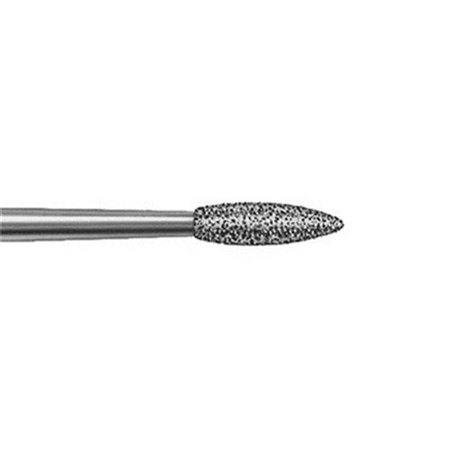 Komet Diamond Bur - 8832L-014 - Root Planning - Fine - Slow Speed, Right Angle Long (RAL), 5-Pack