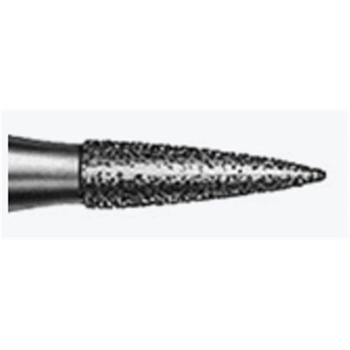 Komet Diamond Bur - 8867-014 - Needle - Fine - Straight (HP), 5-Pack