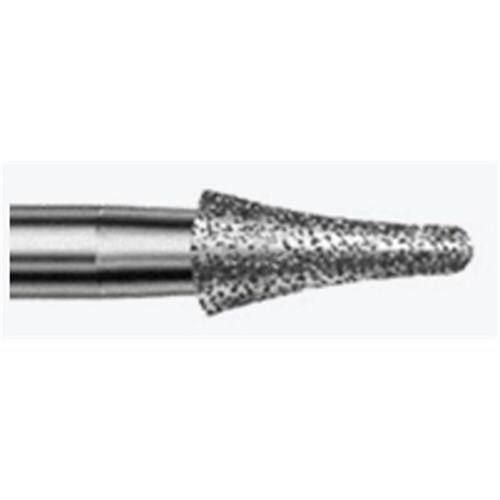 Komet Diamond Bur - 8973-021 - Occlusal Trimmer - Fine - High Speed, Friction Grip (FG), 5-Pack