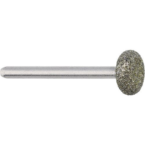 Komet Diamond Bur - 909-055 - Round Wheel - High Speed, Friction Grip (FG), 5-Pack