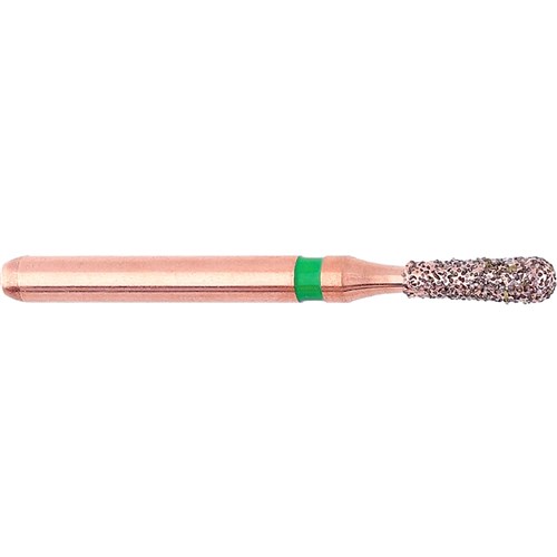 Komet DIAO Diamond Bur - KP6830RL-016 - Pear Round - High Speed, Friction Grip (FG), 5-Pack