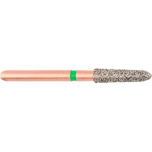 Komet DIAO Diamond Bur - KP6878-021 - Torpedo - High Speed, Friction Grip (FG), 5-Pack
