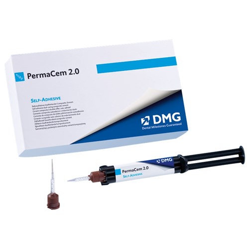 PermaCem 2.0 Transparent 9g Syringe & 15 Smart Mix tips