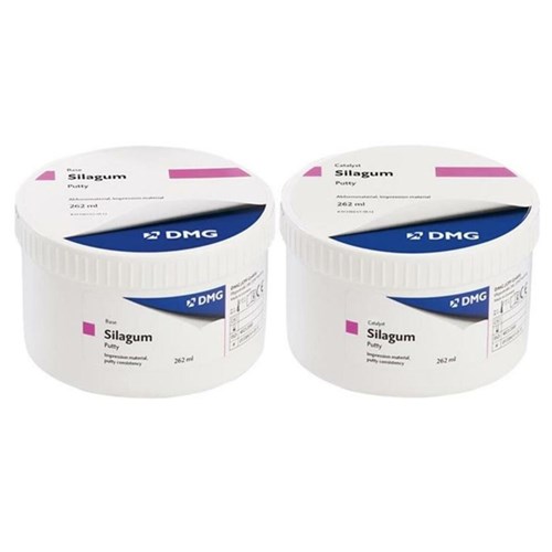 DMG SilaGum Putty - 262ml Base and Catalyst, 2-Pack