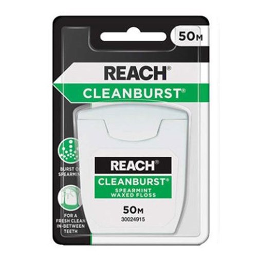 REACH Cleanburst Floss Mint Waxed 50m