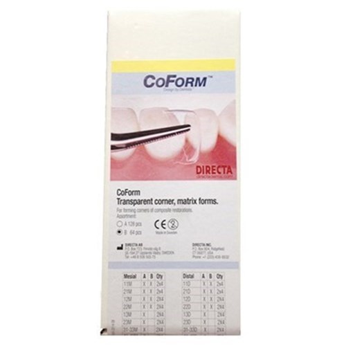 CROWN FORM CoForm Celluloid Asst Kit B Pk of 64 8 sizes