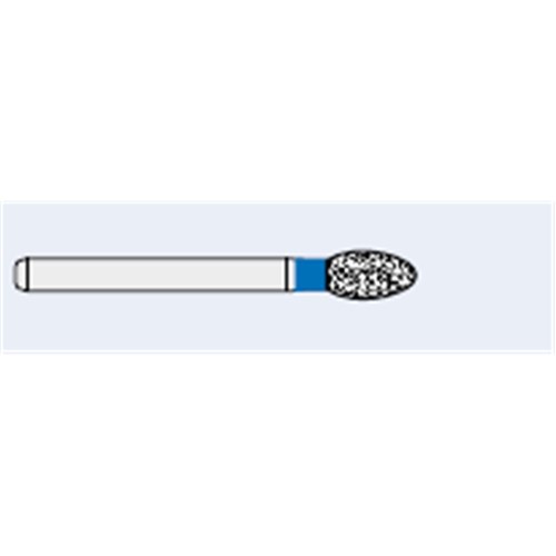 Ecoline Diamond Bur - 379-023 - Egg - Occlusal Reduction - High Speed, Friction Grip (FG), 50-Pack