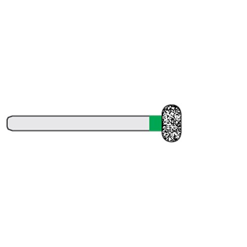 Ecoline Diamond Bur - 909-042 - Round Wheel - High Speed, Friction Grip (FG), 30-Pack