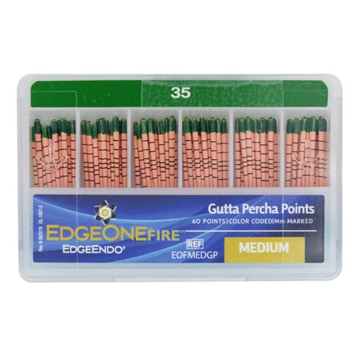 EdgeOne FIRE Gutta Point Medium Pack of 60