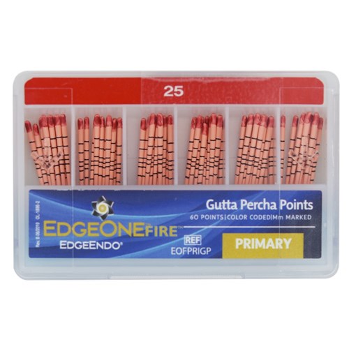 EdgeOne FIRE Gutta Point Primary Pack of 60