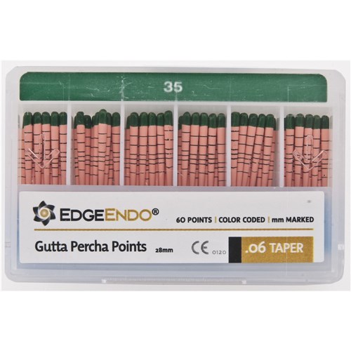 EdgeFILE Gutta Point Size 35 .06 Pack of 60