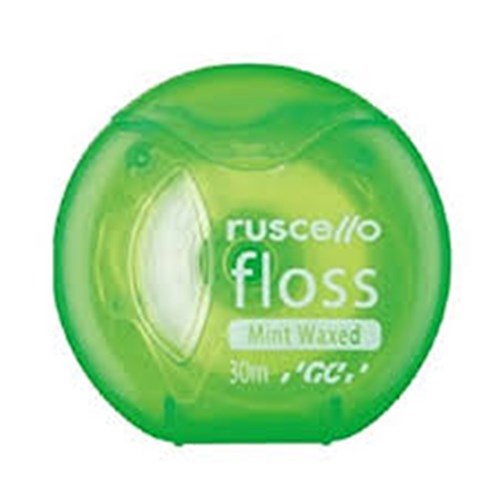 GC Ruscello Floss - Waxed - Mint - Green - 30m, 1-Pack