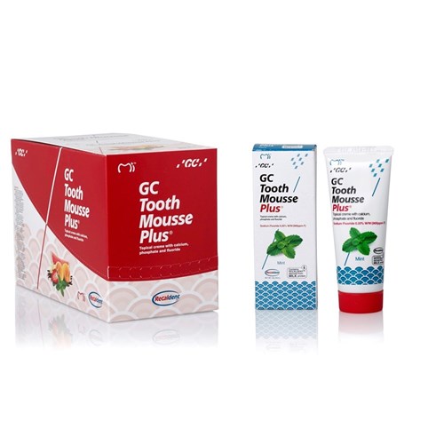 GC-0131F045-0000 - TOOTH MOUSSE PLUS Mint 40g Tube Box of 10 - Henry Schein  Australian dental products, supplies and equipment