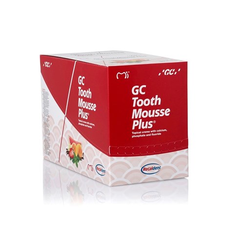 GC TOOTH MOUSSE PLUS - Mint - 40g Tubes, 10-Pack