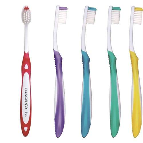 GC Ruscello Toothbrush - Grappo - B-30, 5-Pack