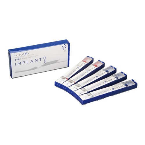 GC Ruscello Toothbrush - Implant - I-20, 5-Pack