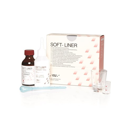 GC SOFT LINER - Tissue Conditioner - Colourless Kit - 200g