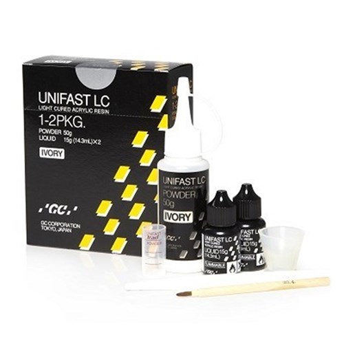 GC UNIFAST LC Kit- Shade Ivory - 50g Powder and 14.7ml Liquid