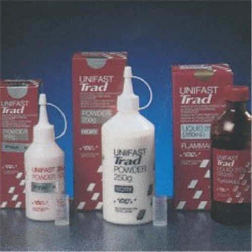GC UNIFAST TRAD - Acrylic for Temporary Restorations - #8 Live Pink Powder - 100g