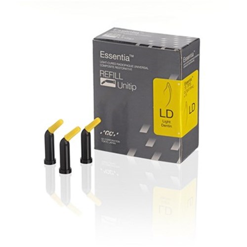 GC ESSENTIA - Light Dentin - 0.16ml Unitips, 15-Pack