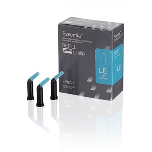 GC ESSENTIA - Light Enamel - 0.16ml Unitips, 15-Pack