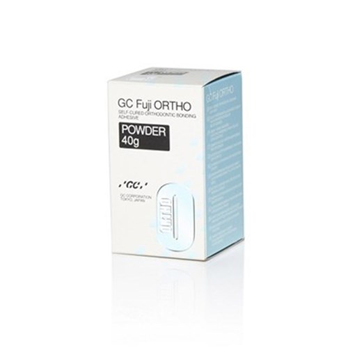 GC FUJI ORTHO SC - Self-Cured Glass Ionomer Orthodontic Cement - 40g Powder