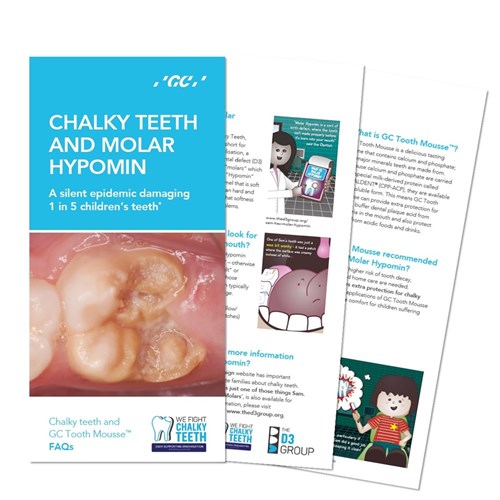 Molar Hypomin Patient Brochure Silent Epidemic Pack of 25