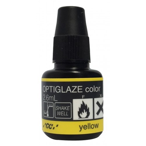 GC OPTIGLAZE - Cerasmart - Colour Yellow - 2.6ml Bottle