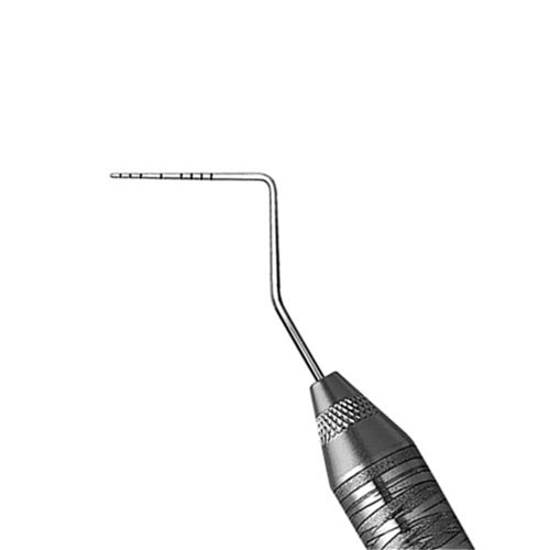 Periodontal PROBE Colour Coded QOW 11.5B D E #6 Satin Steel