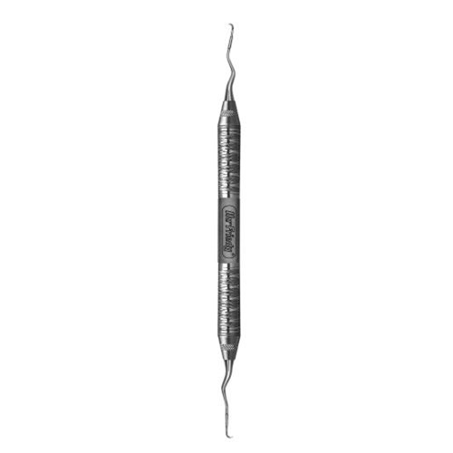 HuFriedyGroup Cuvette Vision - #13/14 - Double Ended - #6 Satin Steel Handle