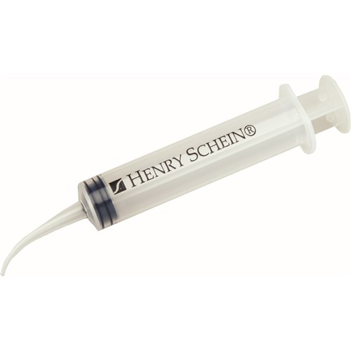 Henry Schein Curved Utility Syringe - 12cc, 50-Pack