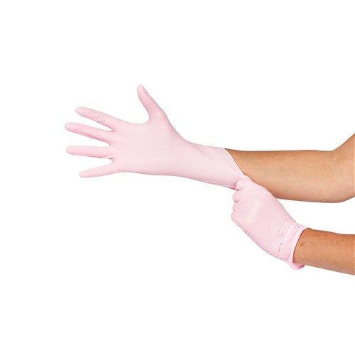 Henry Schein Gloves - Nitrile - Non Sterile - Powder Free - Bubblegum Scented - Small, 100-Pack
