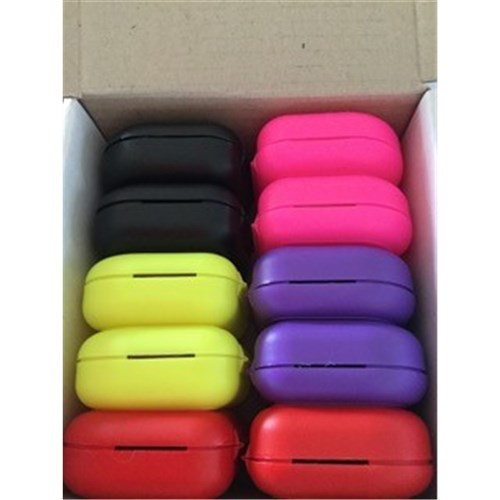 Henry Schein Mouthguard Box - Assorted Colours - Black, Pink, Purple, Yellow, Red, 10-Pack