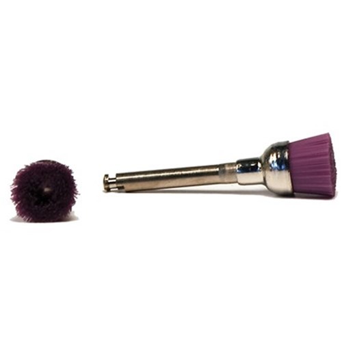 ACCLEAN Prophy Brush Med Purple Pack of 100 Latex Free