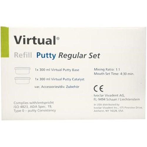 VIRTUAL Putty Reg 300ml x 2