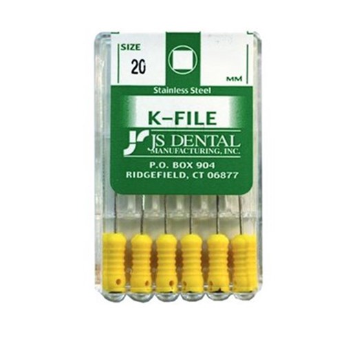 K File 21mm Size 20 Pack of 6