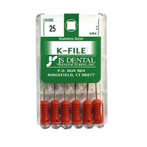 K File 21mm Size 25 Pack of 6