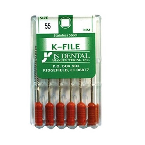 K File 21mm Size 55 Pack of 6