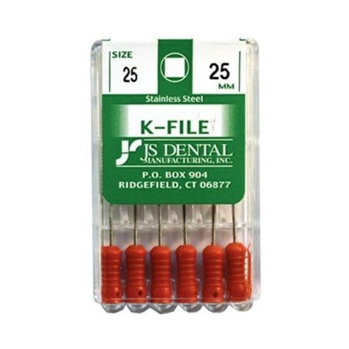 K File 25mm Size 20 Pack of 6