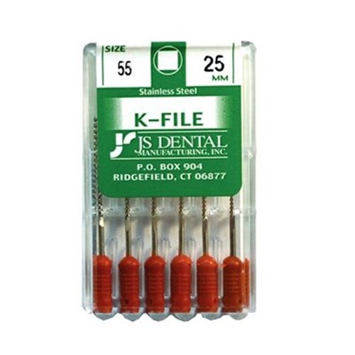 K File 25mm Size 55 Pack of 6
