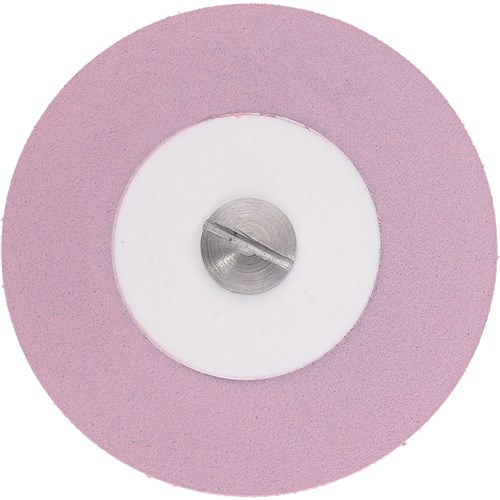 Komet Ceramic Polisher Disc - 94003M - Medium - Pink - Straight (HP), 1-Pack