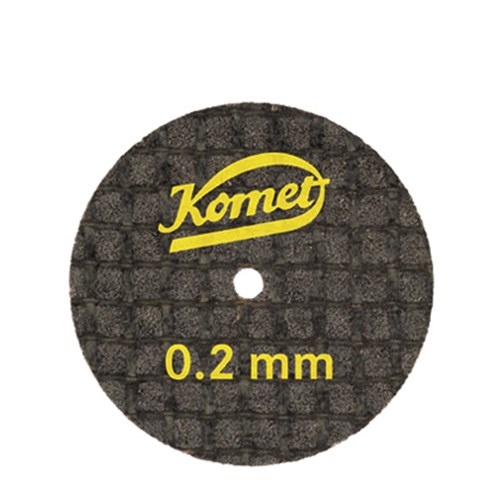 Separating Disc KOMET 0.2x22mm Fibre Reinforced Ultra Thinx10