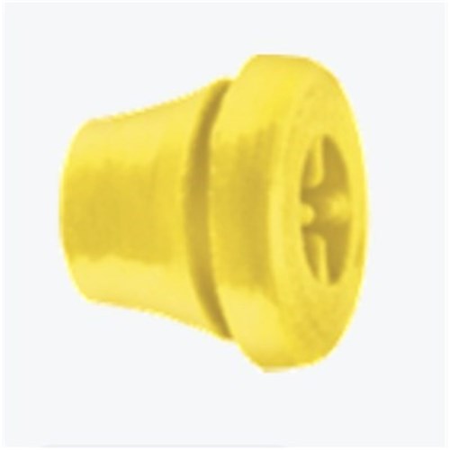 Komet Silicone Plug for Bur Blocks - 9891-3 - Yellow, 8-Pack