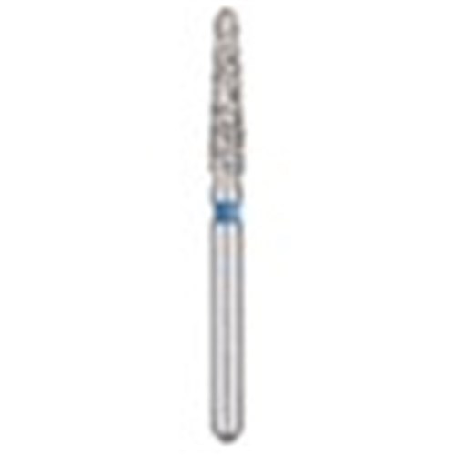 Kerr Diamond Bur - BluWhite - 775R - Regular - High Speed, Friction Grip (FG), 5-Pack